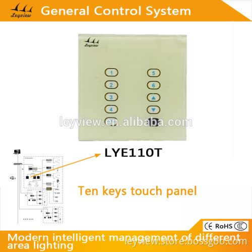 AC Power rail 4CH 5A high quality dmx512 light controller